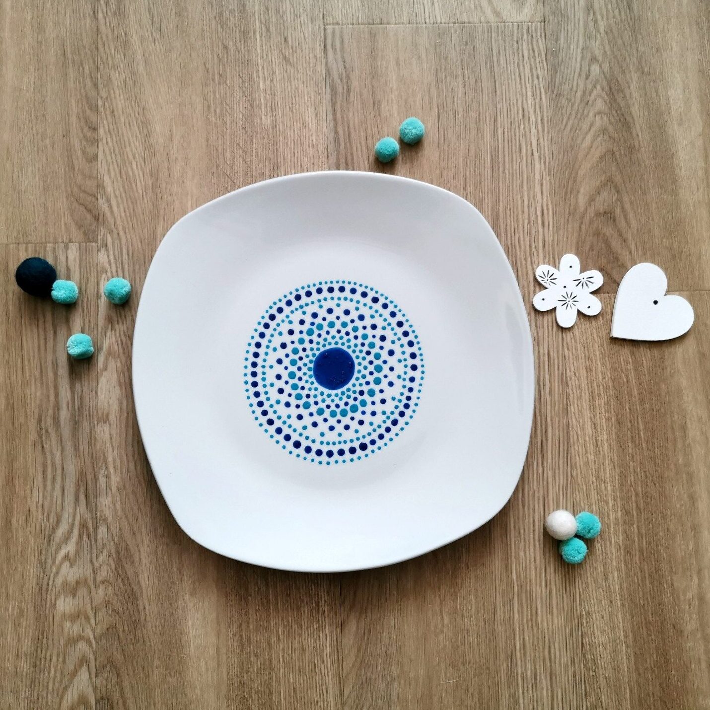 Dekorativní talíř Blue&Blue